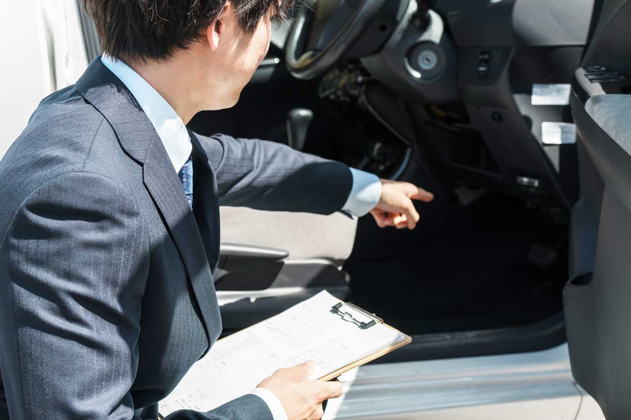 車の状態チェックイメージ